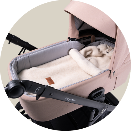 My Junior Kinderwagen - my junior® ThermoWool 2en1...