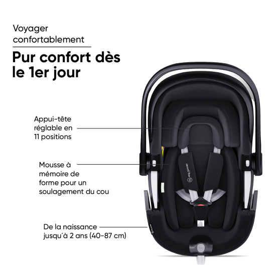 My Junior Kinderwagen - my junior® AURA PRO i-Size coque pour...